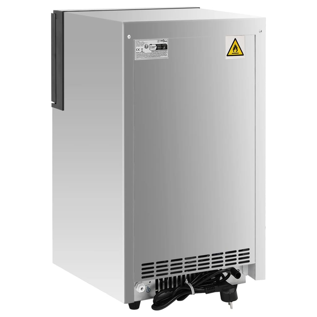 Isterningmaskine 45 kg/24 timer sølvfarvet - number 6.