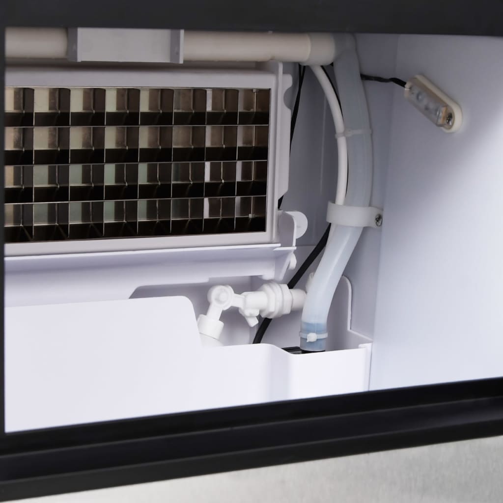 Isterningmaskine 45 kg/24 timer sølvfarvet - number 8.