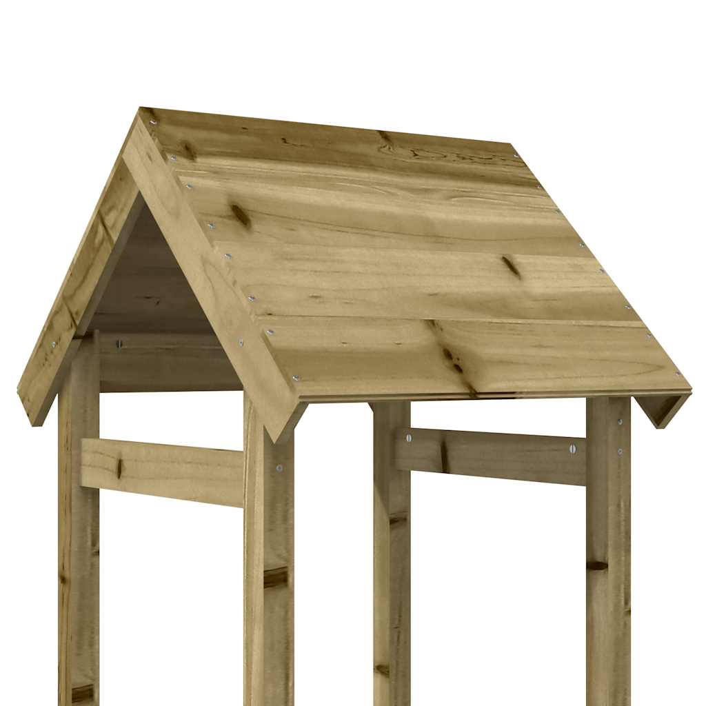 Play tower 53x46.5x194 cm pine imprégnée - 1, pine massivement imprégnée - number 6.