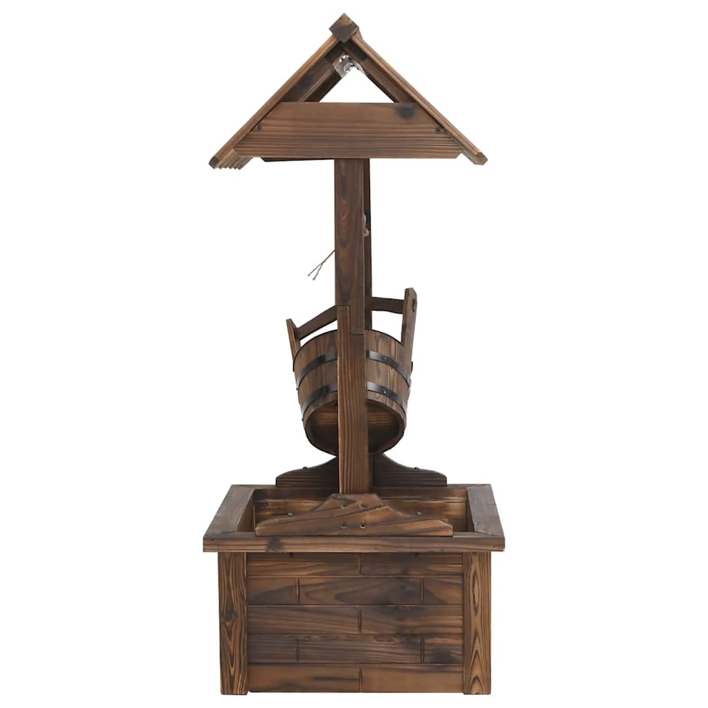 Puits à souhaits avec pompe 57x50x112 cm pin massif - number 5.