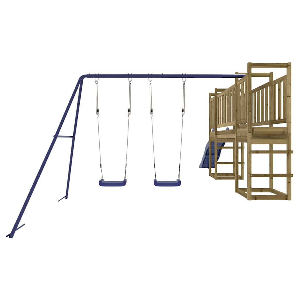 Ensemble de jeux d'extérieur en bois de pin imprégné - number 7.