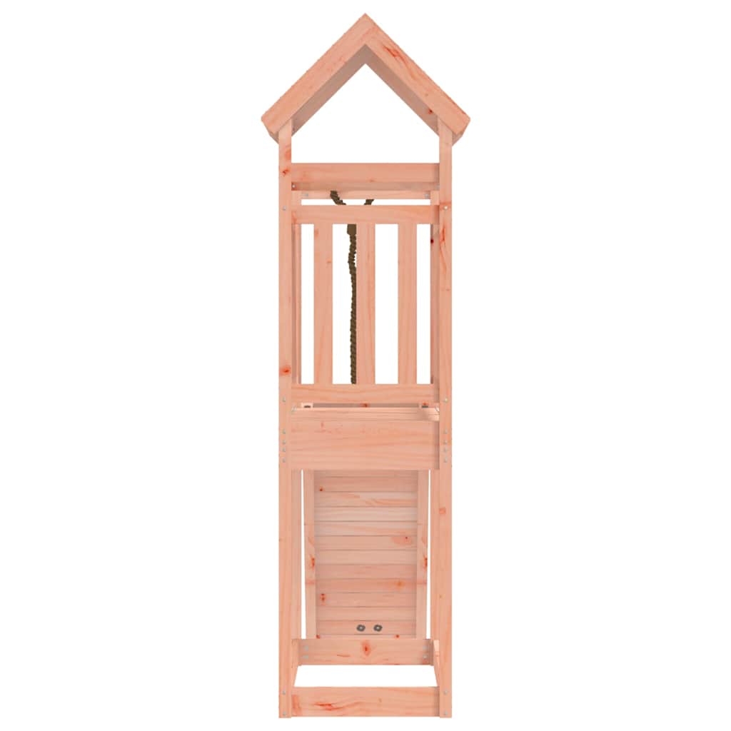 Maisonnette de jeux avec mur d'escalade en sapin de douglas massif - number 7.