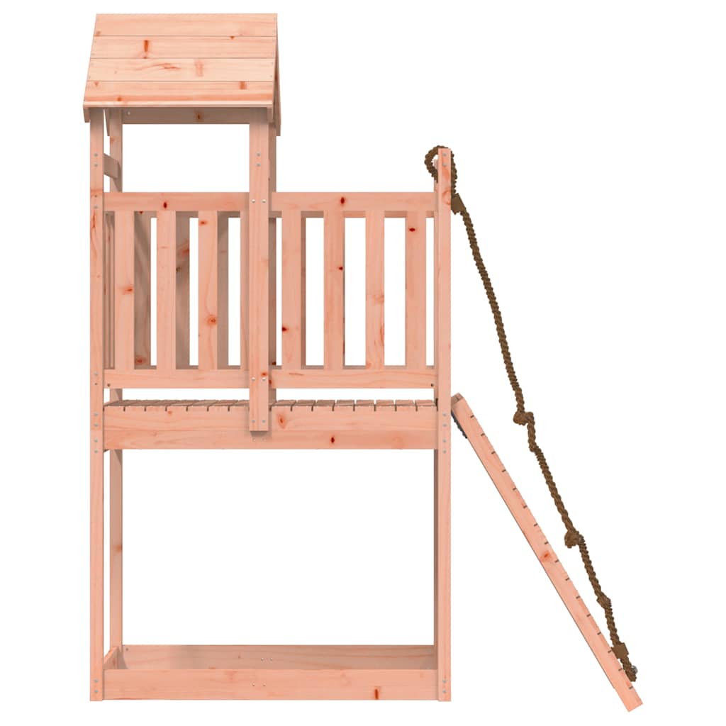 Maisonnette de jeux avec mur d'escalade en sapin de douglas massif - number 6.
