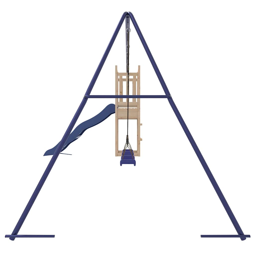 Portique de jeux extérieur en pin massif - number 6.