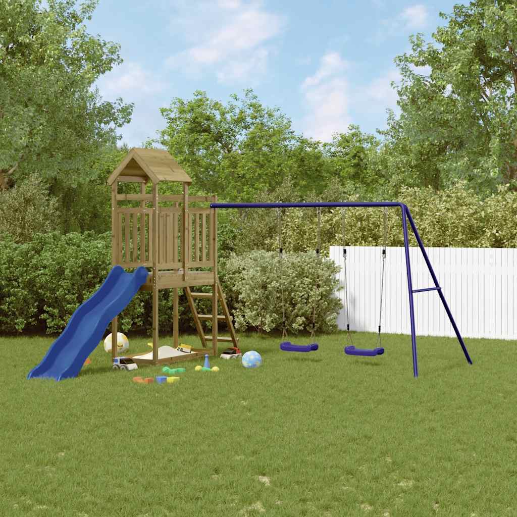 Ensemble de jeux d'extérieur en bois de pin imprégné - number 1.