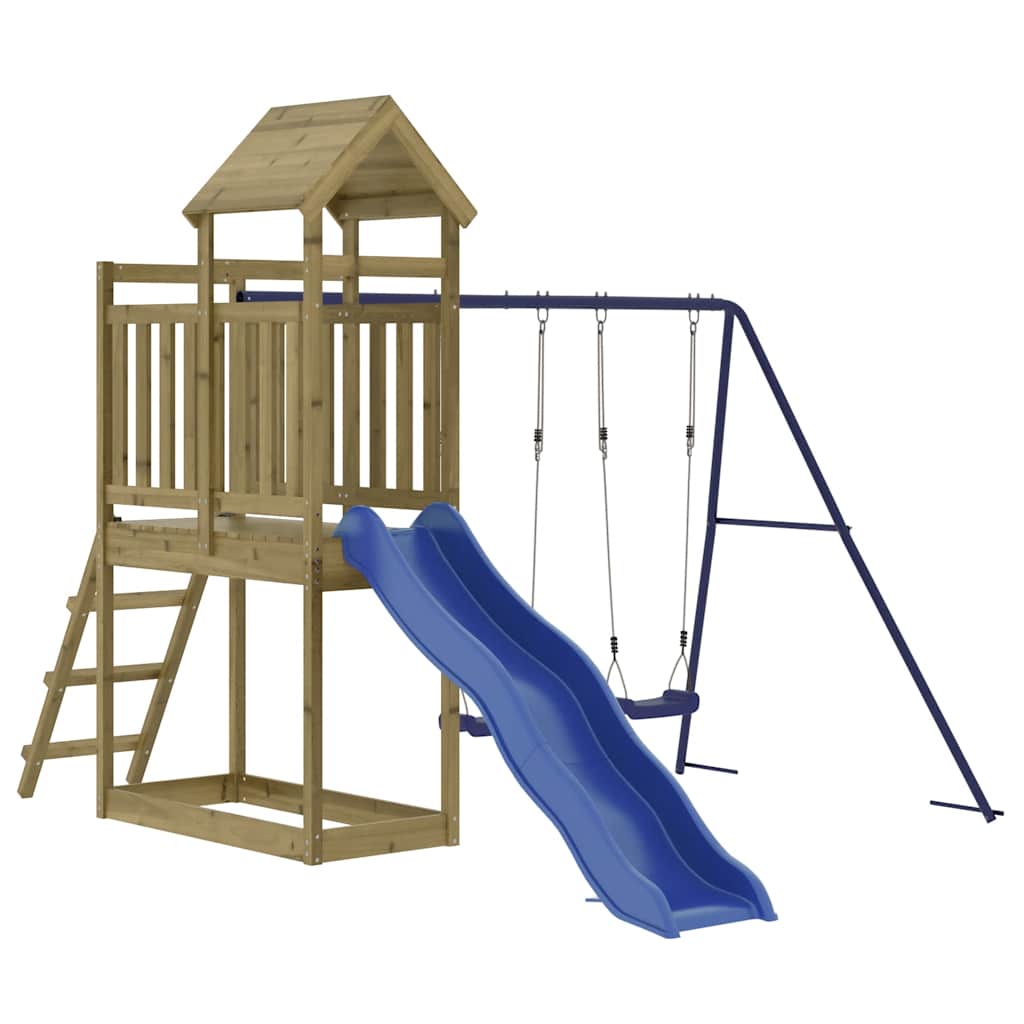 Ensemble de jeux d'extérieur en bois de pin imprégné - number 3.