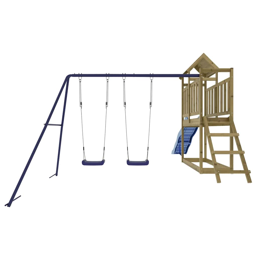 Ensemble de jeux d'extérieur en bois de pin imprégné - number 7.