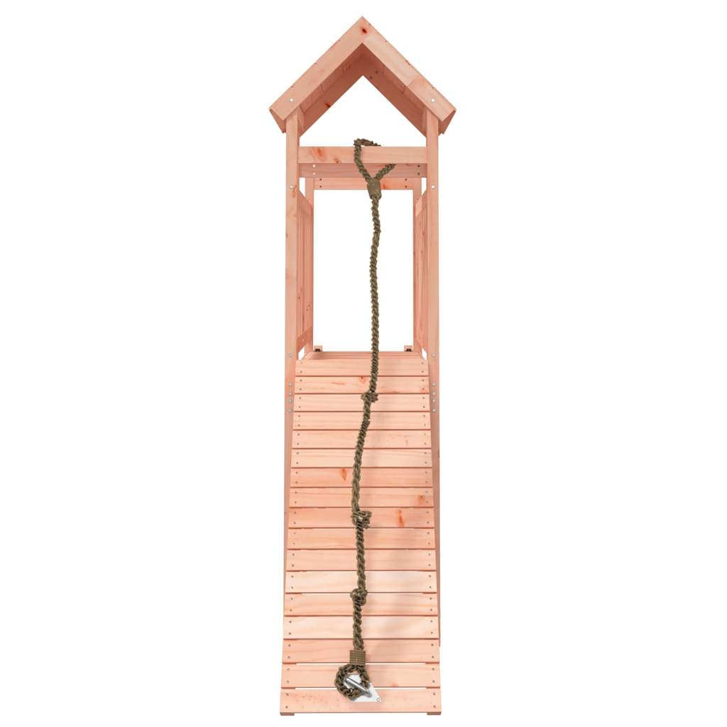 Maisonnette de jeux avec mur d'escalade en sapin de douglas massif - number 4.