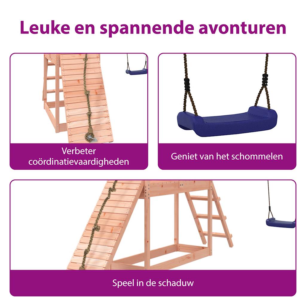 Aire de jeux extérieure en sapin de douglas massif - number 12.