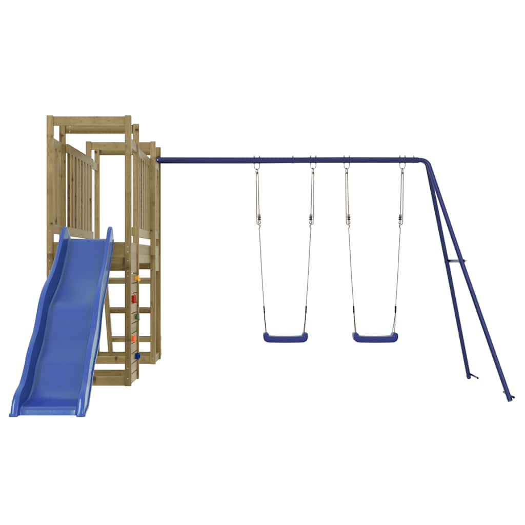 Ensemble de jeux d'extérieur en bois de pin imprégné - number 7.