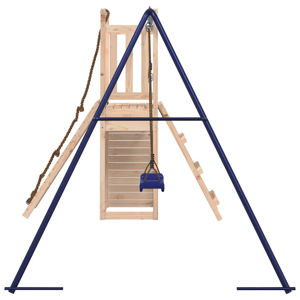Portique de jeux extérieur en pin massif - number 5.