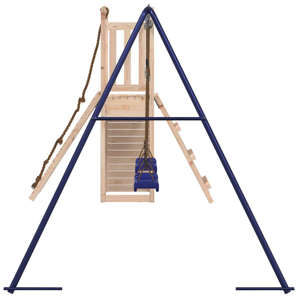 Portique de jeux extérieur en pin massif - number 5.