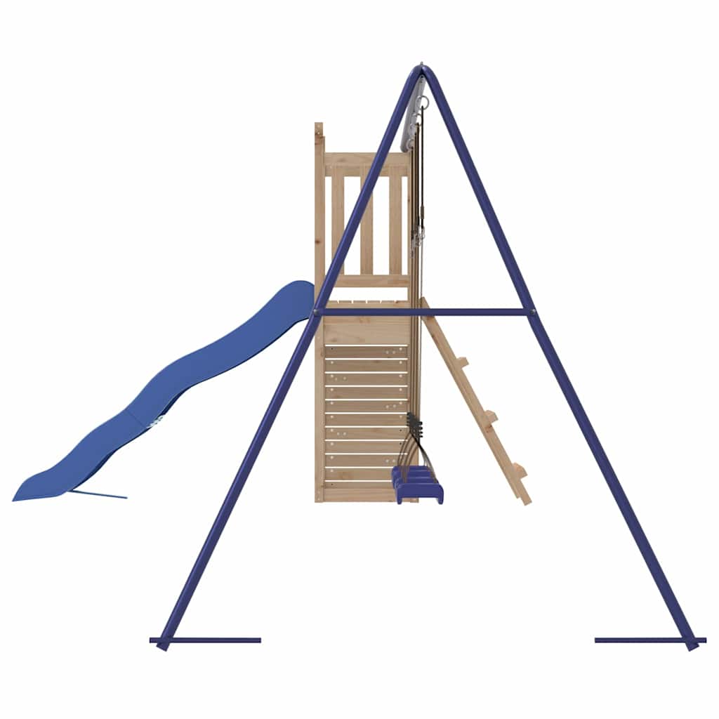 Portique de jeux extérieur en pin massif - number 5.