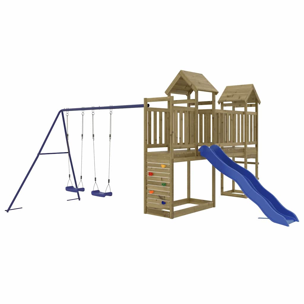 Ensemble de jeux d'extérieur en bois de pin imprégné - number 3.