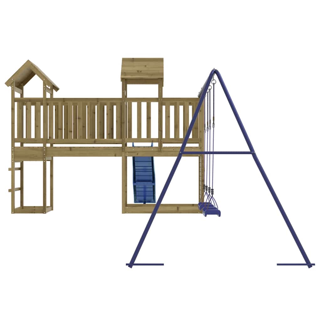 Ensemble de jeux d'extérieur en bois de pin imprégné - number 4.