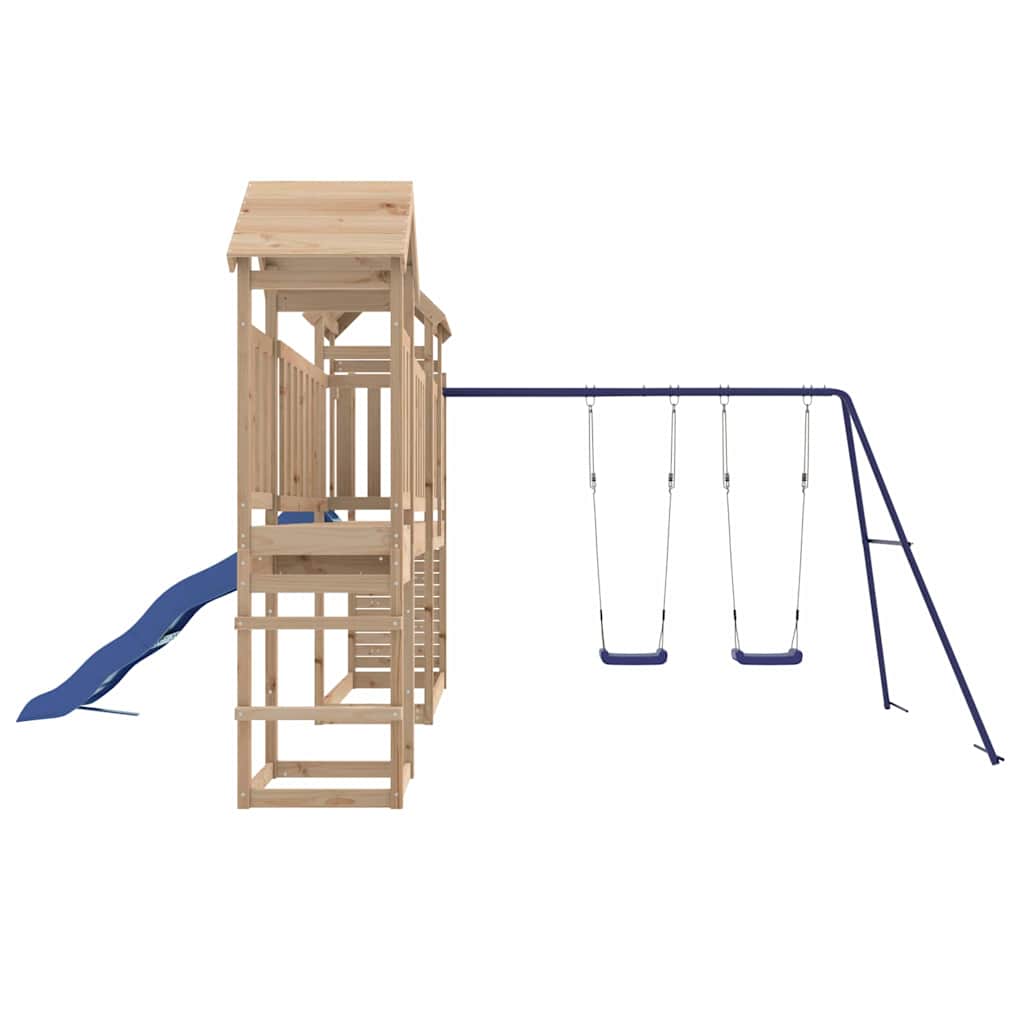 Portique de jeux extérieur en pin massif - number 7.