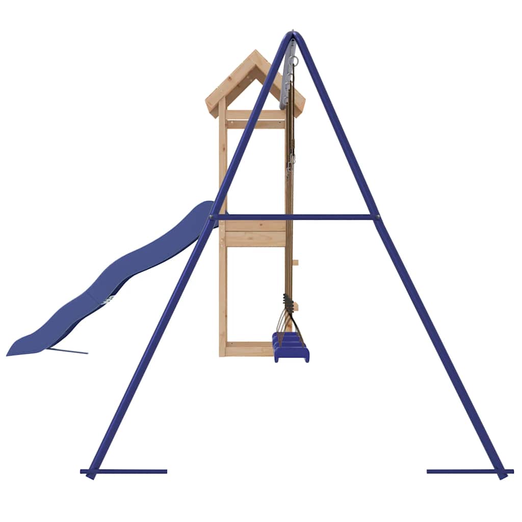 Portique de jeux extérieur en pin massif - number 6.
