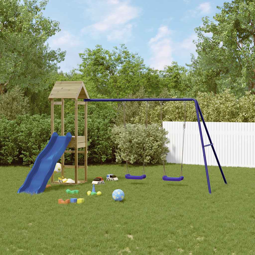Ensemble de jeux d'extérieur en bois de pin imprégné - number 1.
