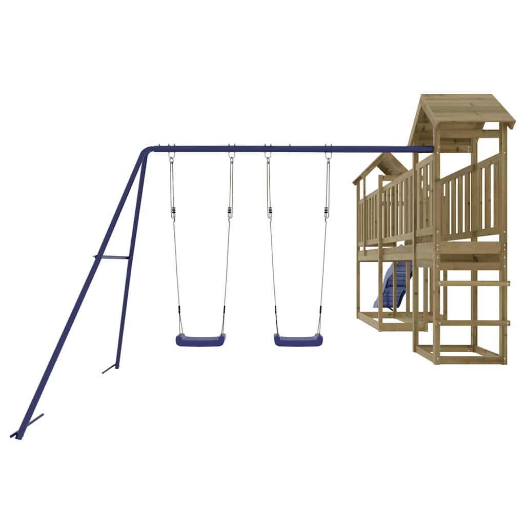 Jeu de jeu en plein air pin imprégné - 1, pin imprégné solide - number 7.