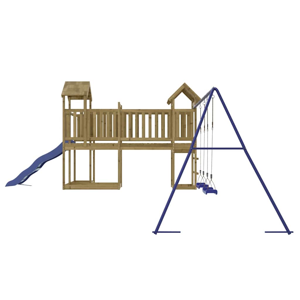 Jeu de jeu en plein air pin imprégné - 1, pin imprégné solide - number 6.