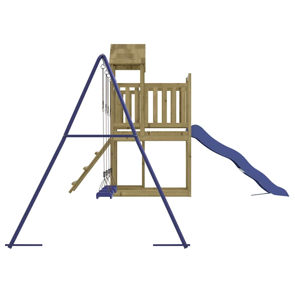 Ensemble de jeux d'extérieur en bois de pin imprégné - number 6.