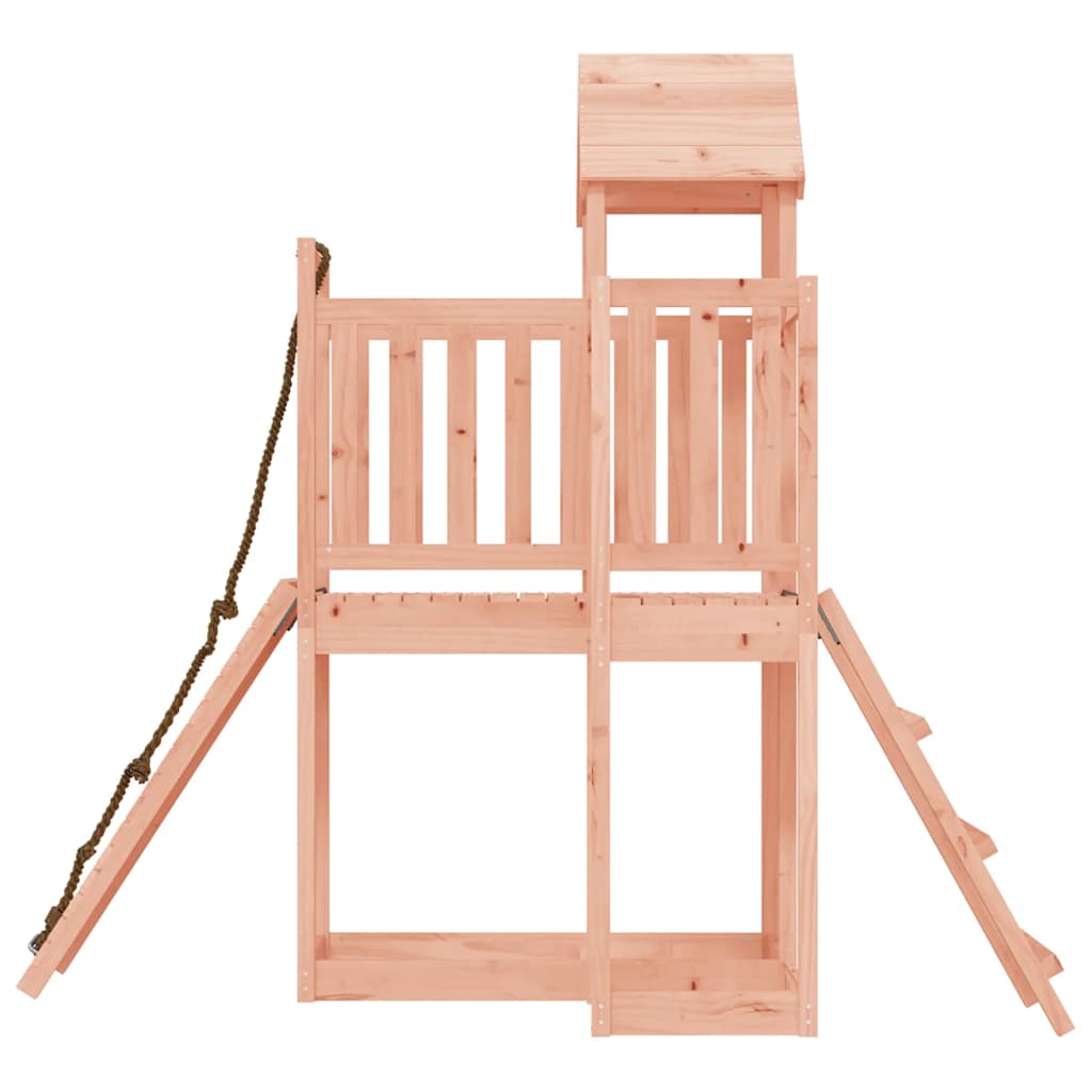 Maisonnette de jeux avec mur d'escalade en sapin de douglas massif - number 6.