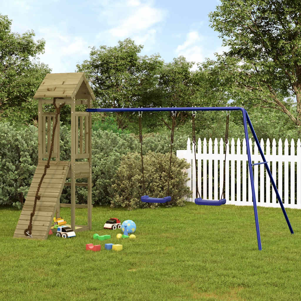 Ensemble de jeux d'extérieur en bois de pin imprégné - number 1.