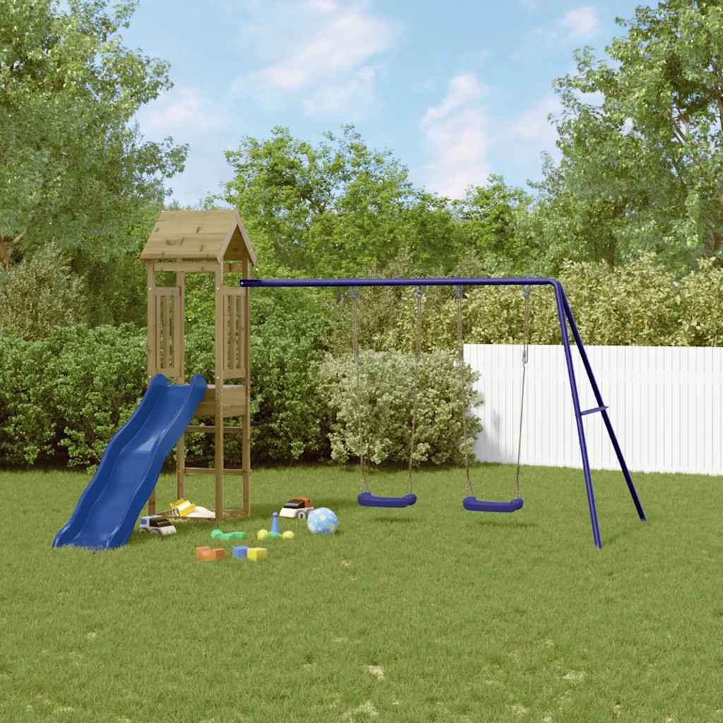 Ensemble de jeux d'extérieur en bois de pin imprégné - number 1.