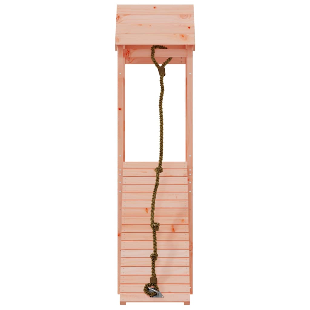 Maisonnette de jeux avec mur d'escalade en sapin de douglas massif - number 4.