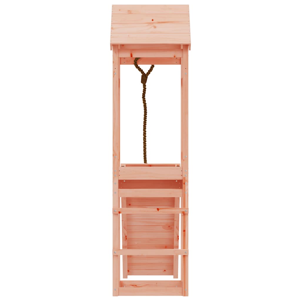 Maisonnette de jeux avec mur d'escalade en sapin de douglas massif - number 7.