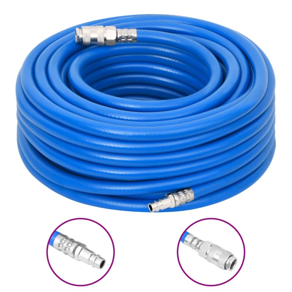 Luftslange 0,6" 10 m pvc blå - number 1.