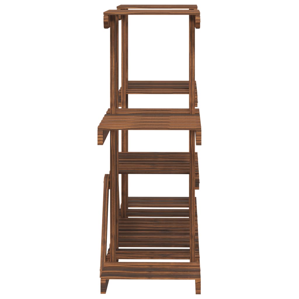 Blomsterstativ massivt fyrretræ - brun, 110 x 25 x 73 cm, 1 - number 6.