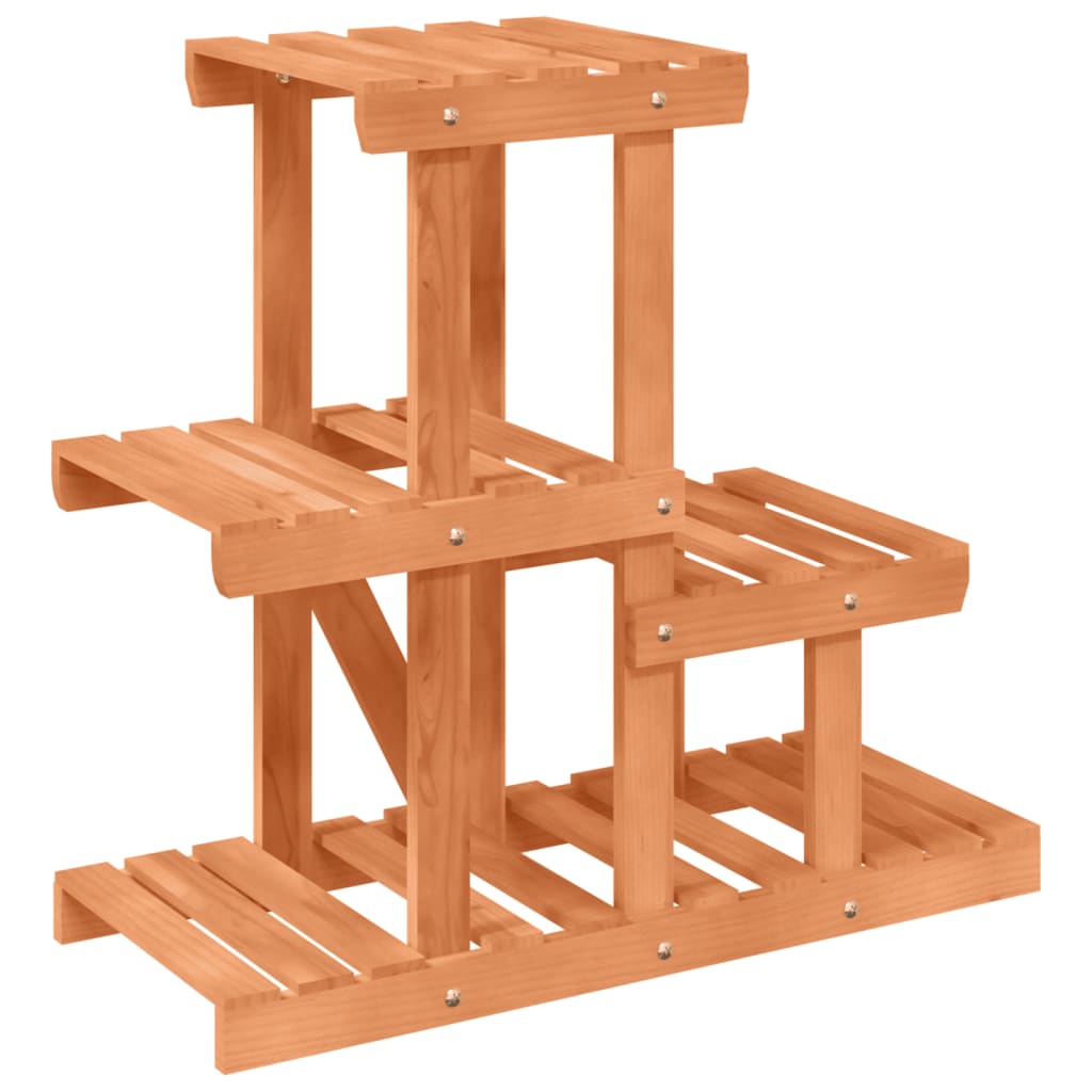 Stalak za biljke 58x25x51 cm puna borovina - number 6.