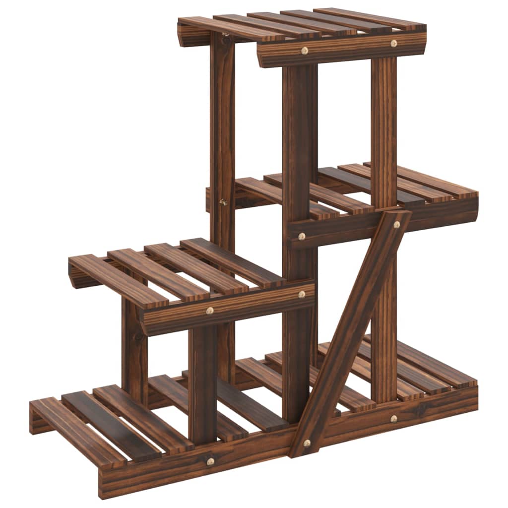 Plant stand solid pine - brown, 58 x 25 x 51 cm, 1, without wheels - number 2.
