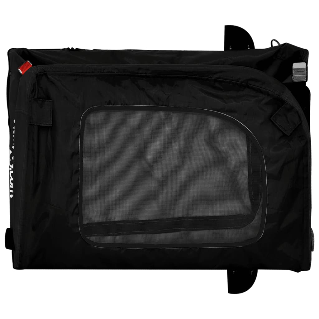 Remorque de vélo pour animaux de compagnie tissu oxford et fer - bleu, 68 x 134 x 73 cm - number 9.