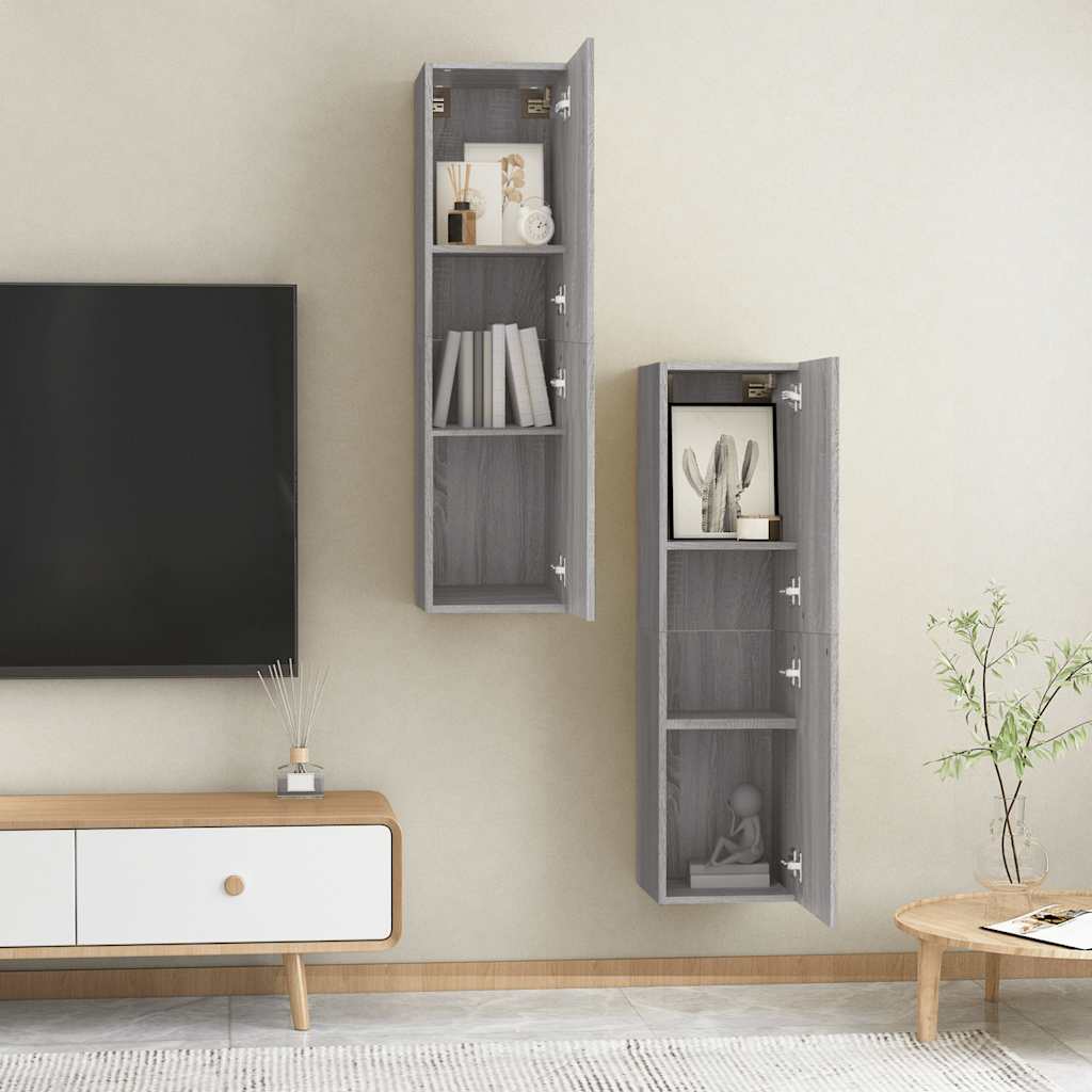 Wall-mounted tv cabinets pcs. 30.5x30x110 cm - number 5.
