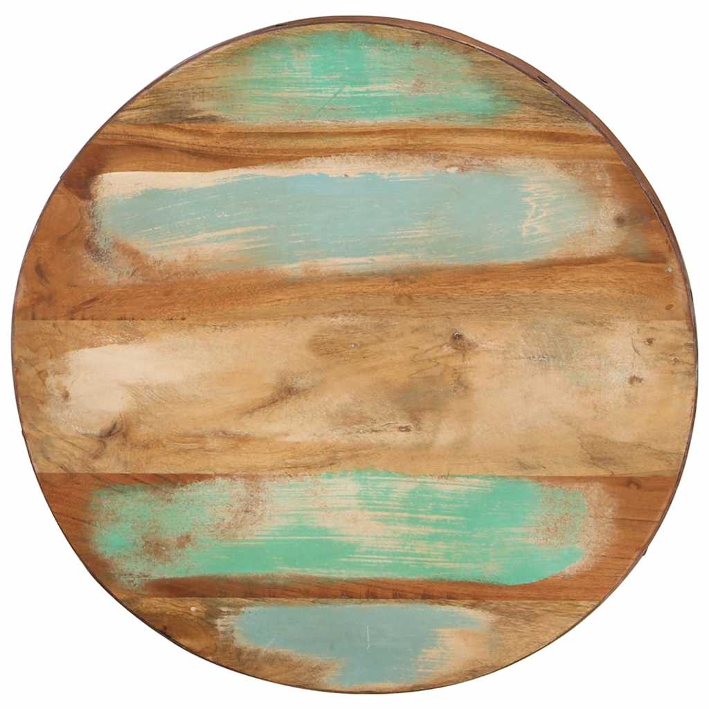 Skålformede sofaborde 2 stk. massivt genbrugstræ - number 4.