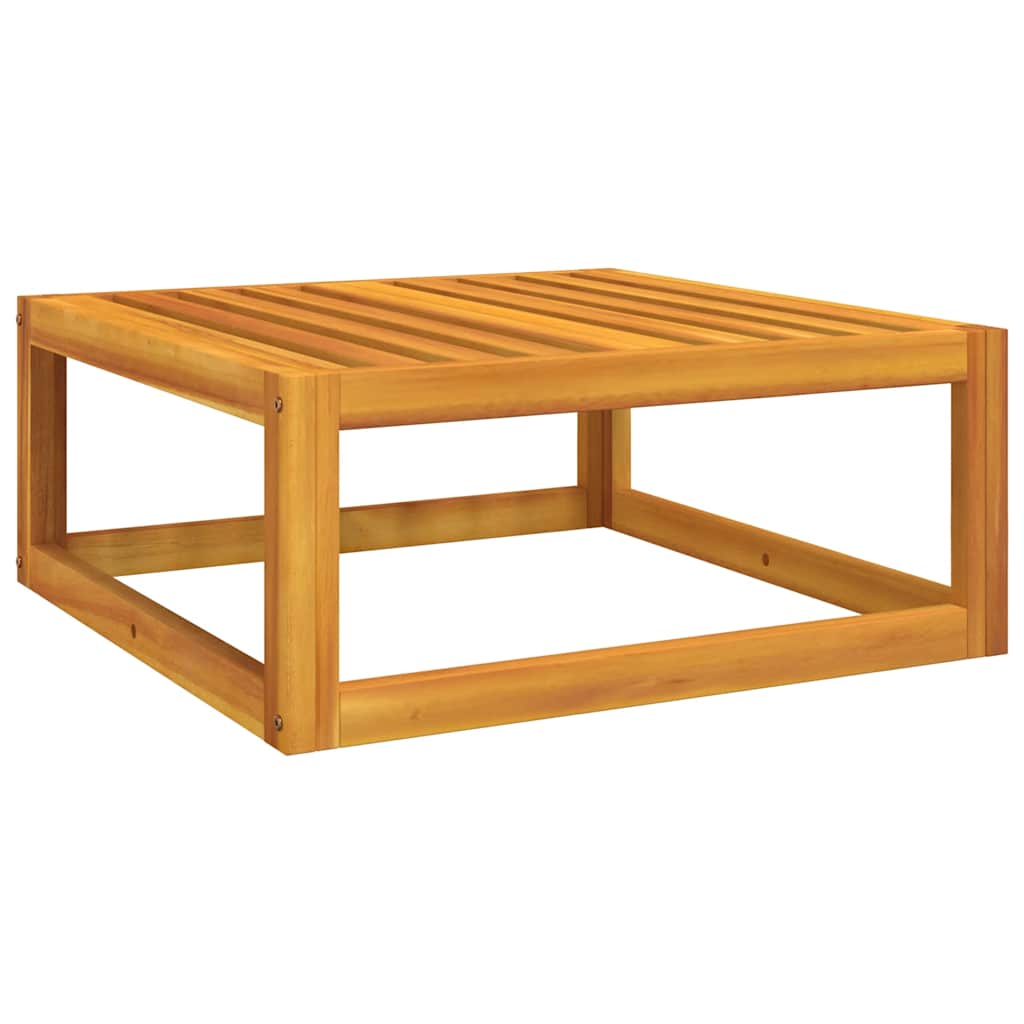 Do ogrodu z poduszką z litego drewna akacjowego - jasnoszary, 1, podnóżek - number 3.