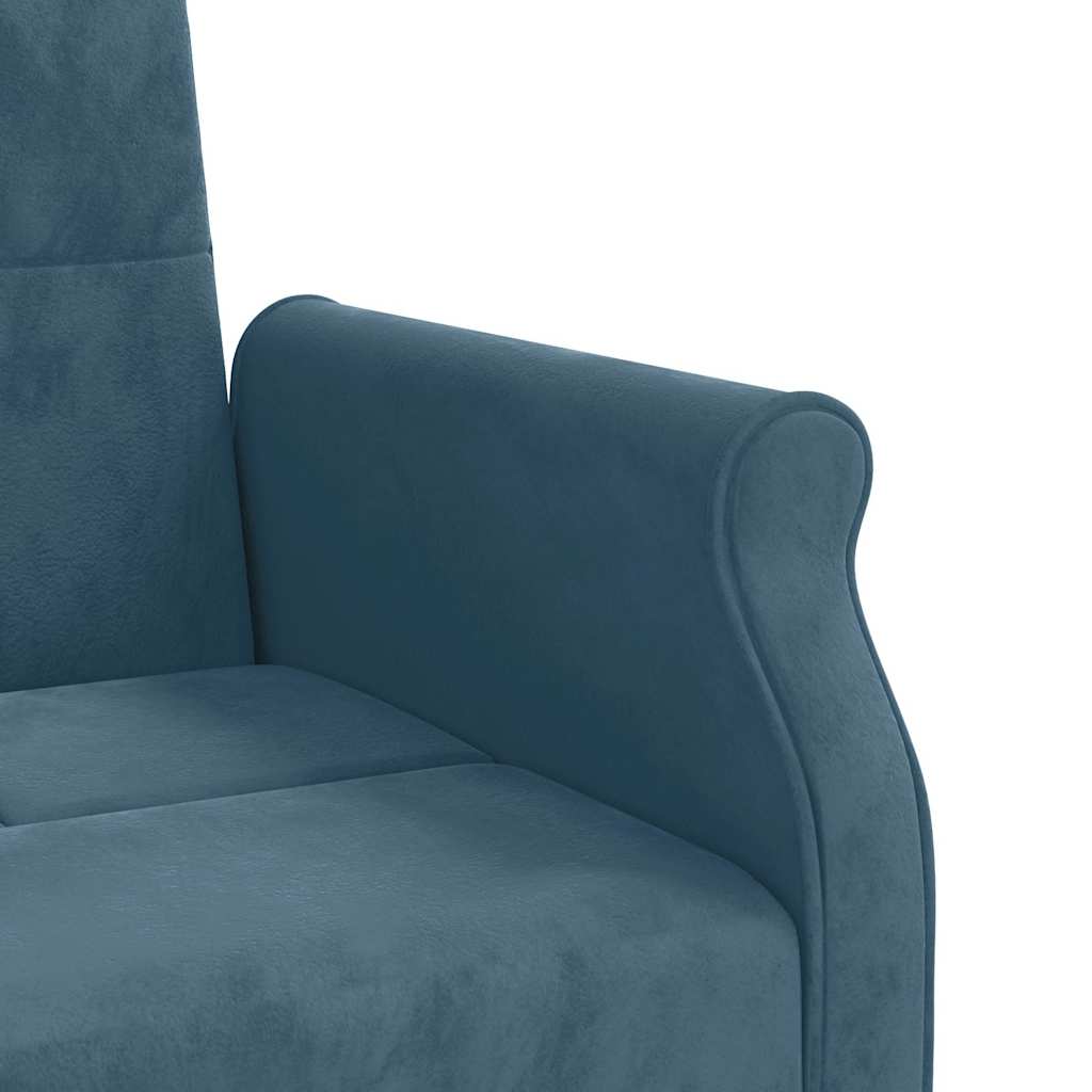 Sofa bed with velor cushions - number 10.