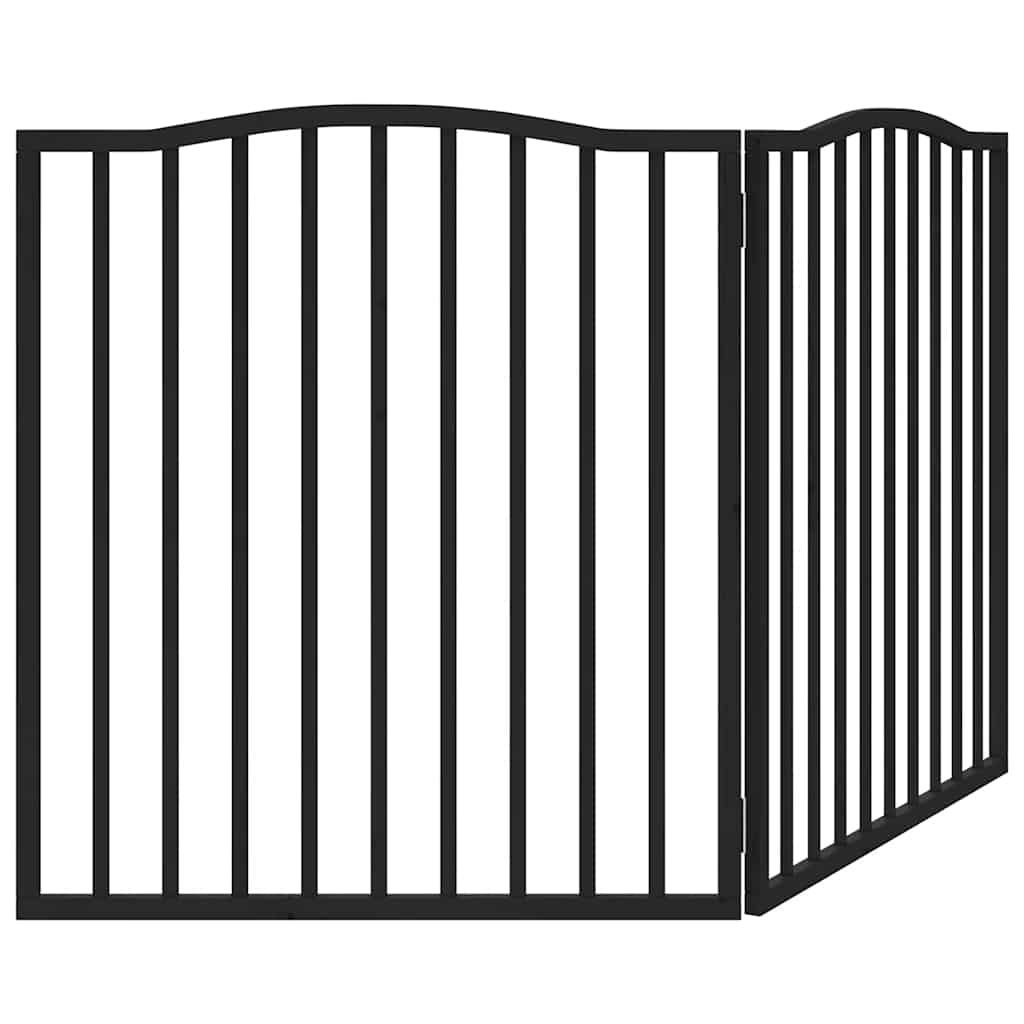 Panneaux de couvercle de chien 150 cm arbre de peuplier pliable - noir, 80 x 90 x 2 cm, 2 - number 6.