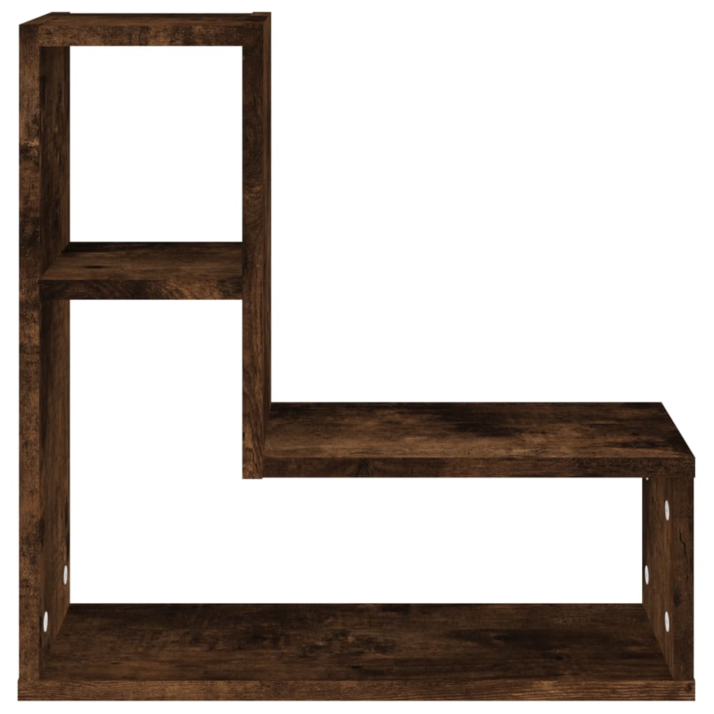 Vegghyller stk. 50x15x50 cm konstruert tre røkt eik - røkt eik, 2, 1 - number 5.