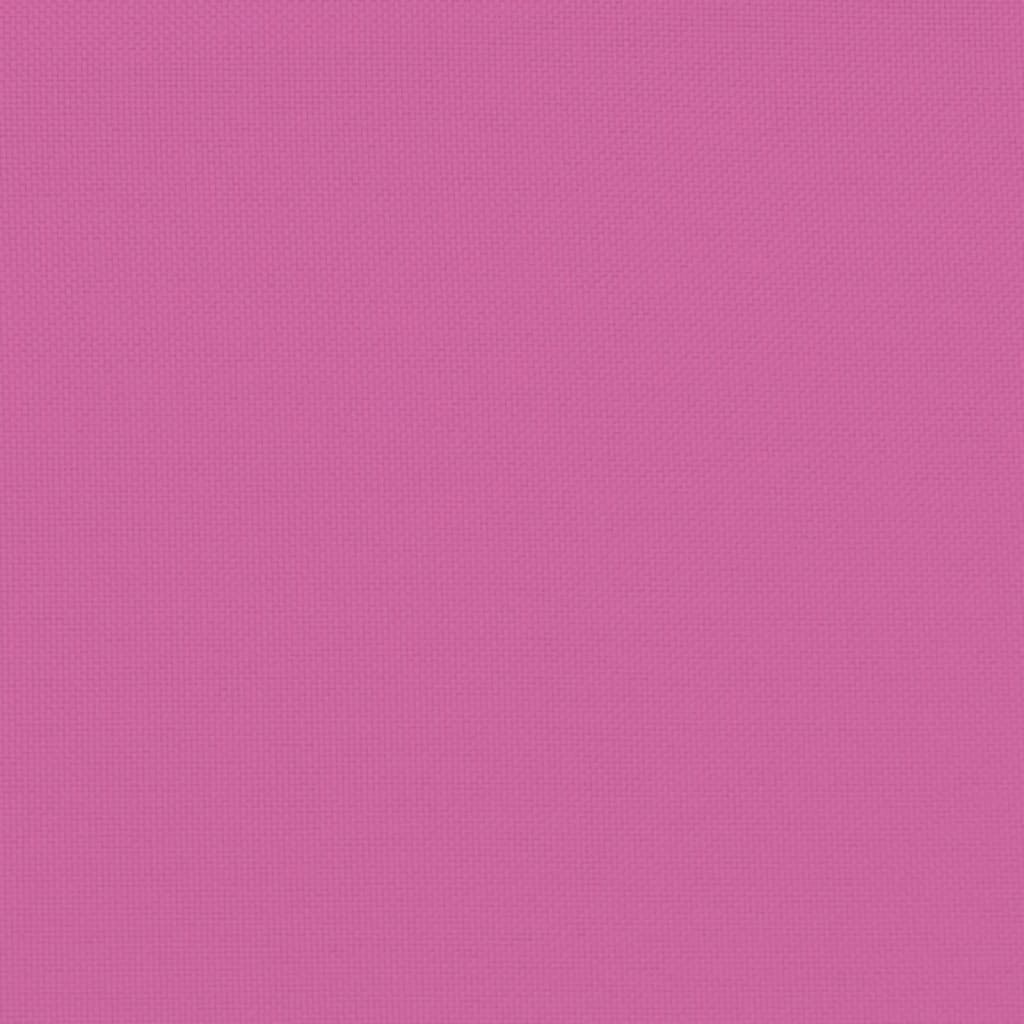 Coussins de chaise avec dossier bas pcs. tissu rose - rose clair, 100 x 50 x 4 cm, 4 - number 9.