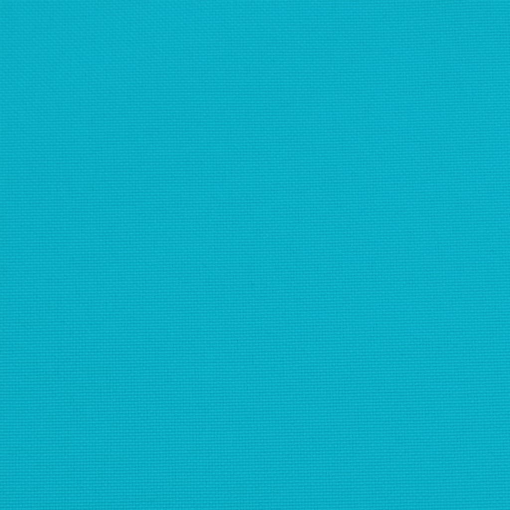 Stolehynder stk. stof - turkis, 40 x 40 x 7 cm, 6 - number 8.