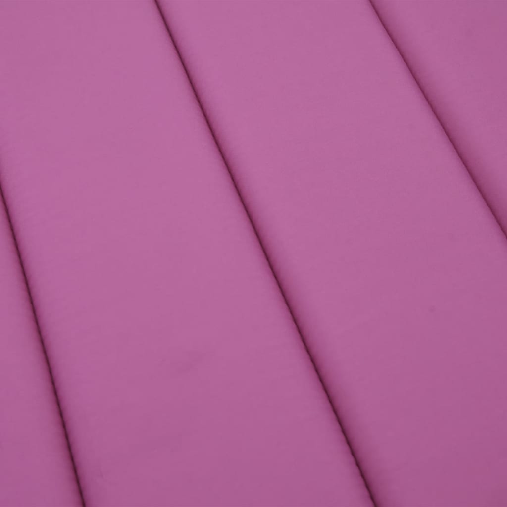 Hynde til liggestol oxfordstof pink - lyserød, 200 x 50 x 4 cm, 1 - number 7.