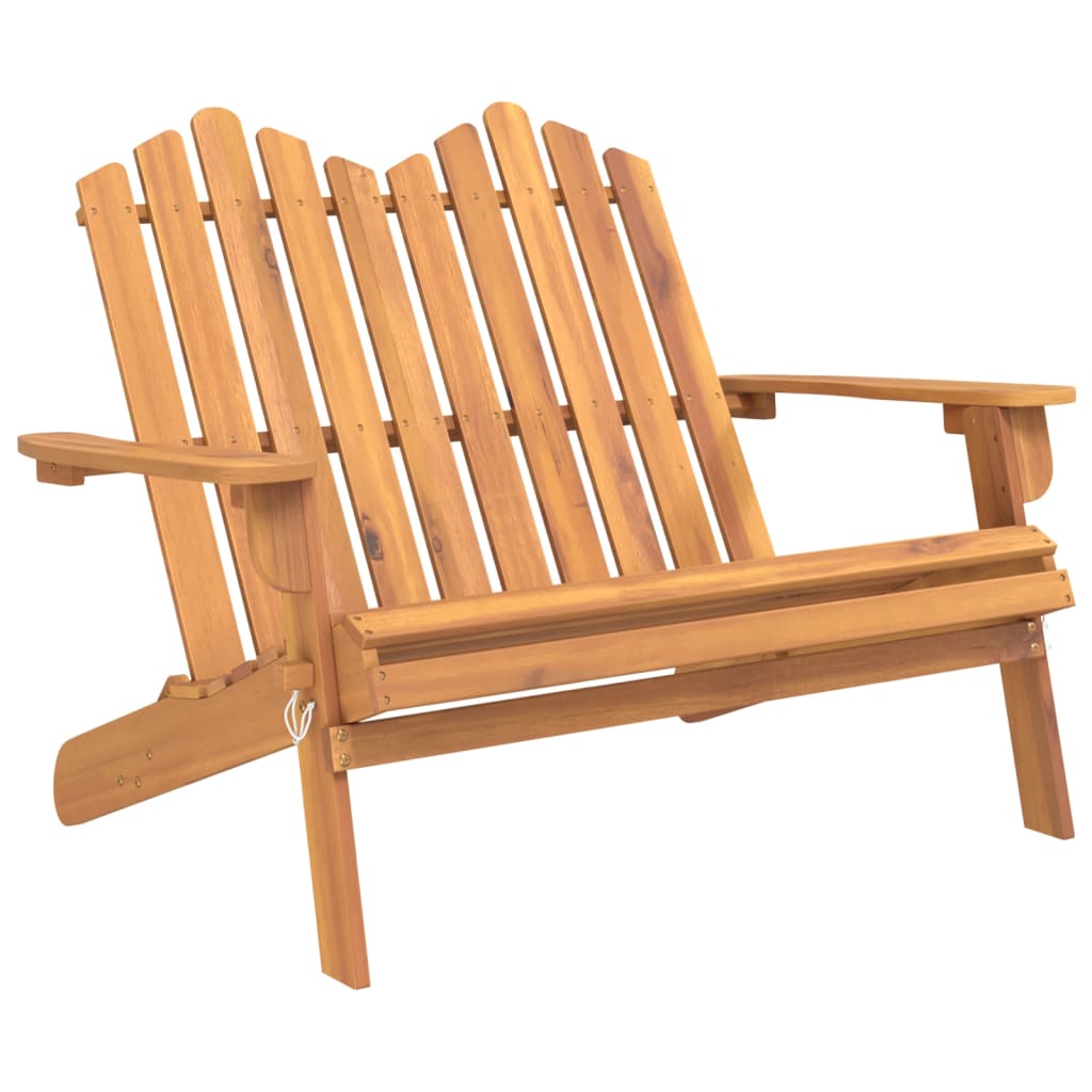 Vrtna klupa adirondack 126 cm od punog drva akacije - number 2.