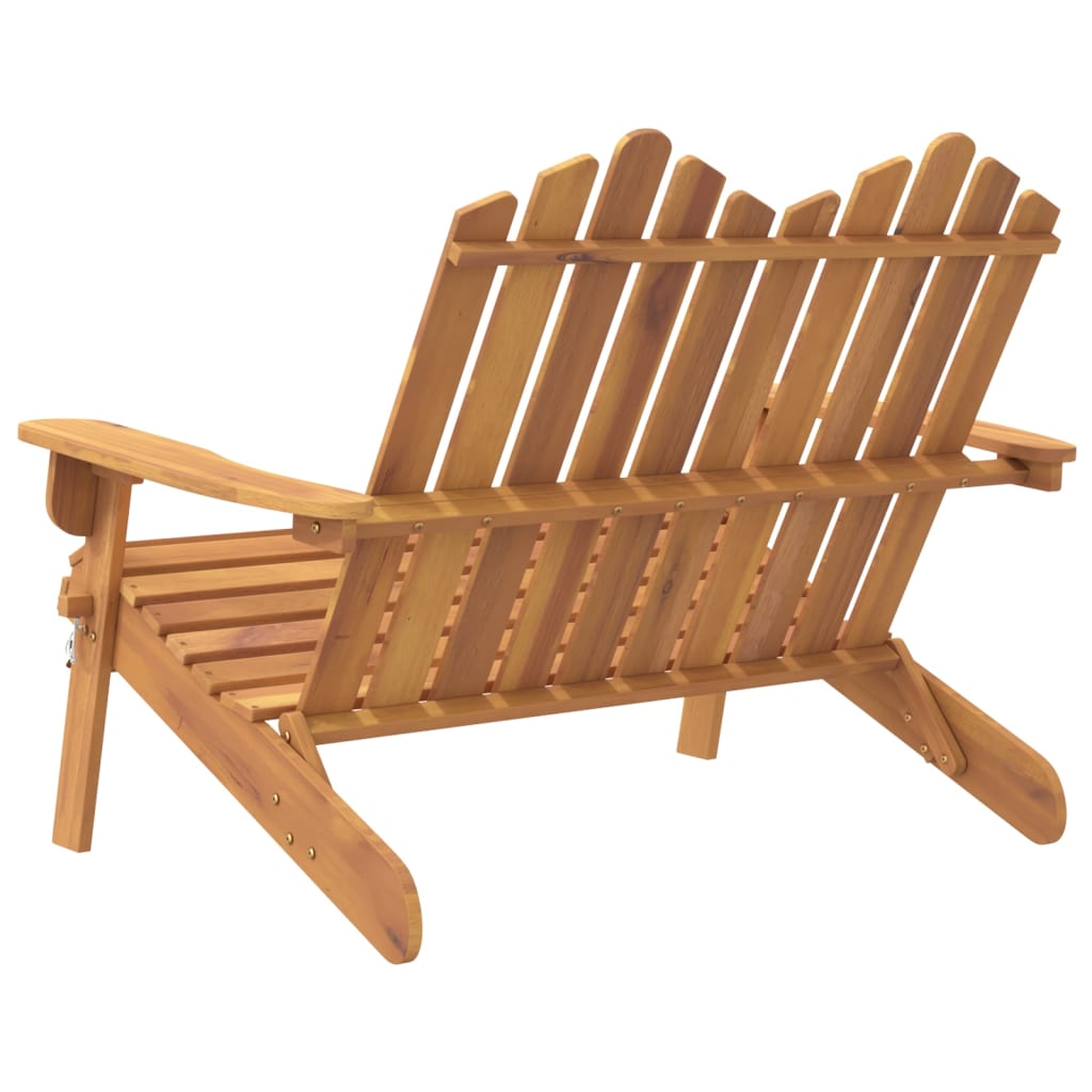 Vrtna klupa adirondack 126 cm od punog drva akacije - number 5.