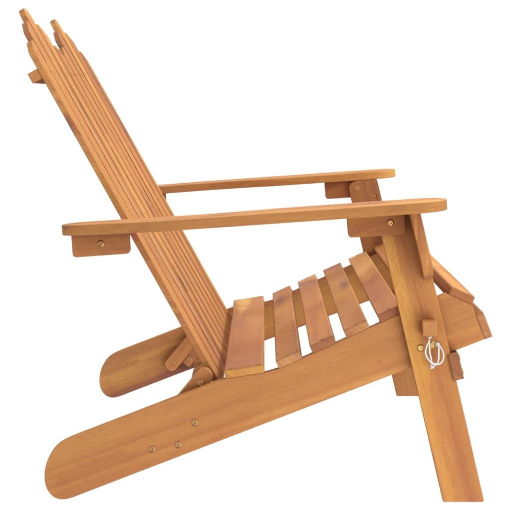 Vrtna klupa adirondack 126 cm od punog drva akacije - number 4.