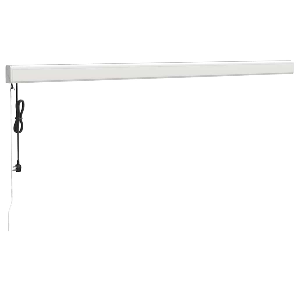 Folding awning 4x3 m fabric and aluminum orange and brown - number 6.