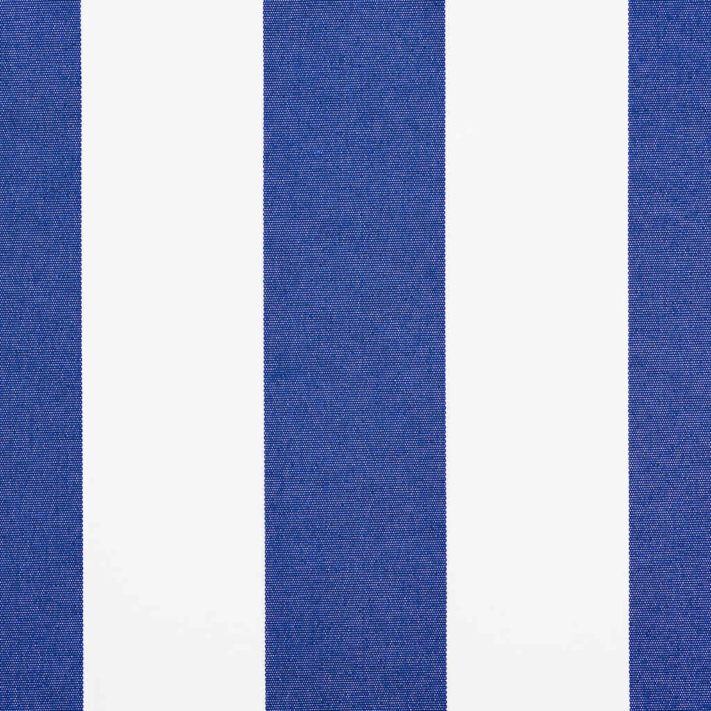 Foldemarkise 4,5x3 m stof og aluminium blå og hvid - number 11.