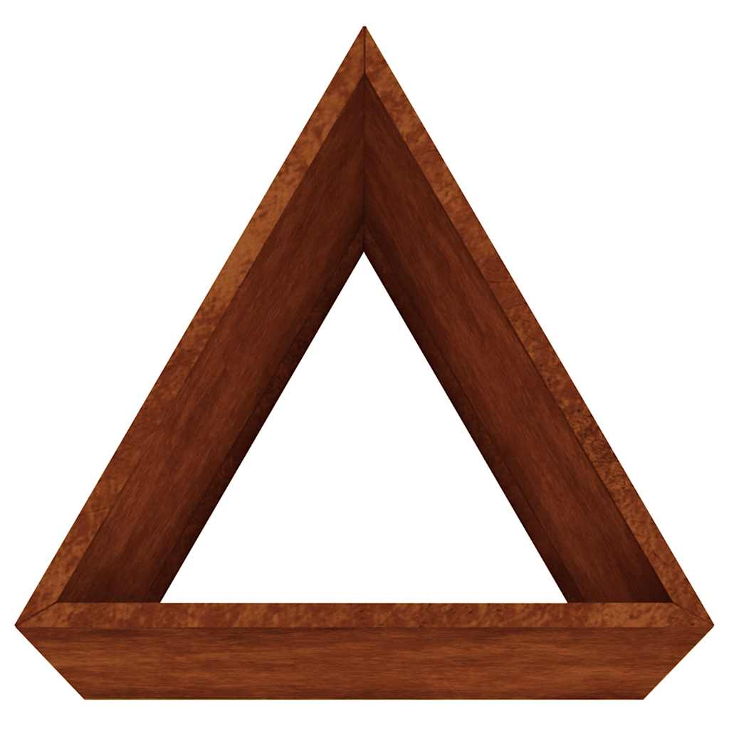 Posuda za biljke 30x26x75 cm corten steel - number 8.